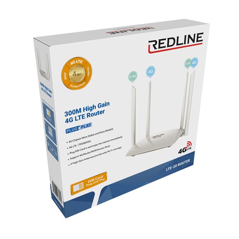 REDLİNE LTE-20 4G MODEM ROUTER