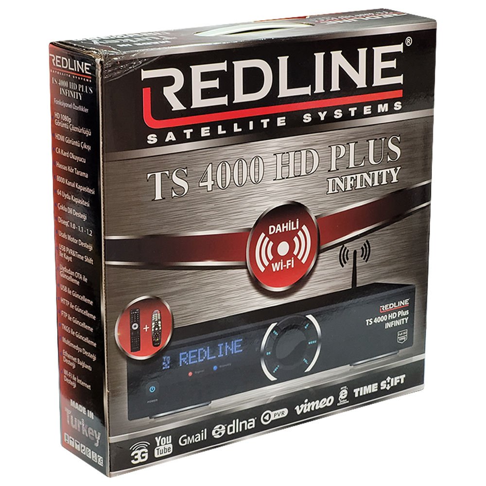 REDLİNE TS4000 KASALI HD İPTV UYDU CİHAZI