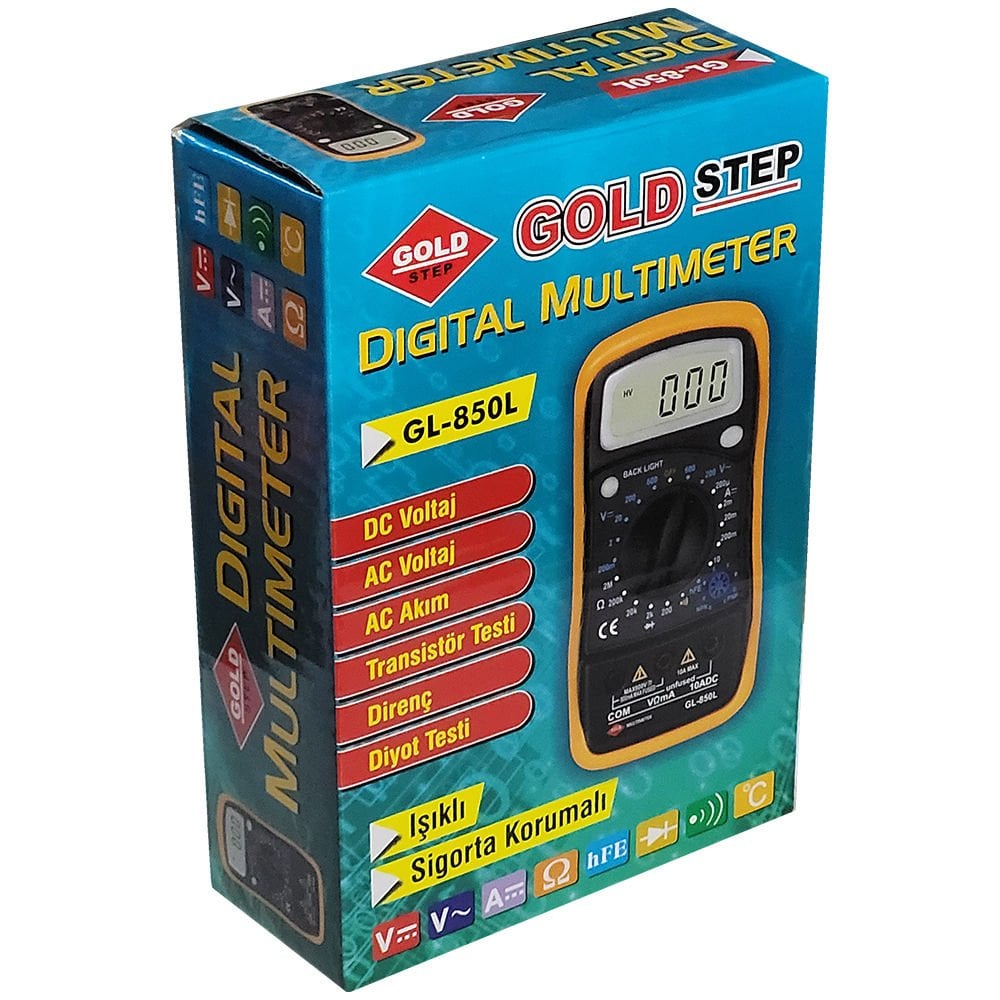 GOLD STEP GL850L DİGİTAL ÖLÇÜ ALETİ