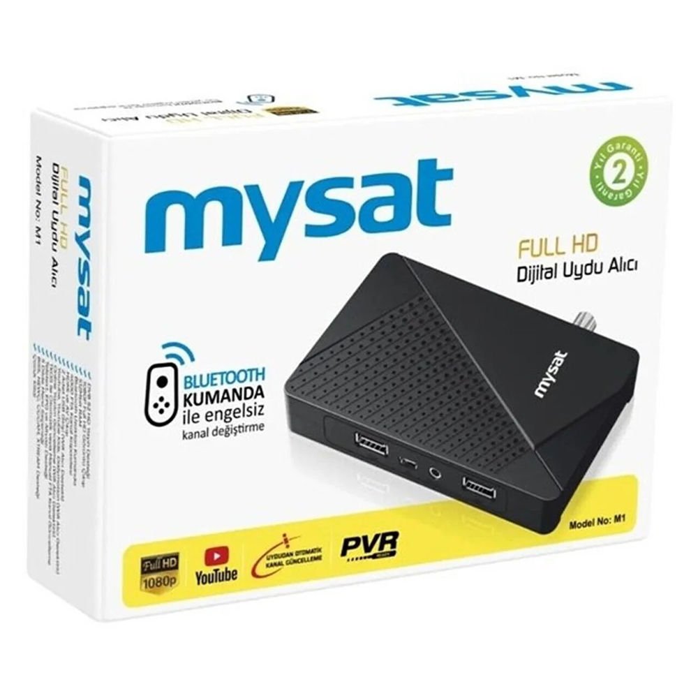 MYSAT M1 BLUETOOTH'LU MİNİ HD UYDU