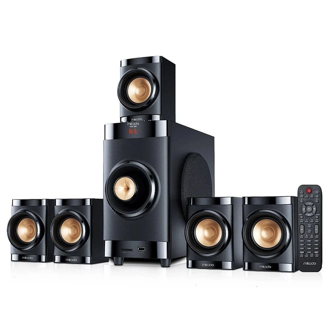 Mikado MD-381BT 5+1 Usb+SD+FM Destekli Multimedya