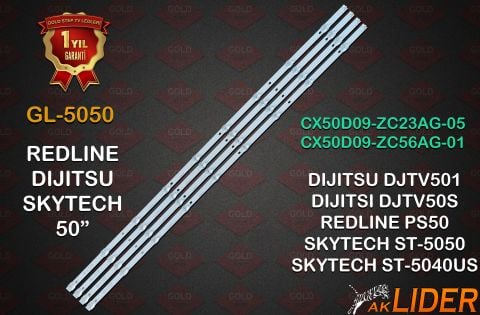 RDLİNE DİJİTSU 50'' CX50D09-ZC23AG