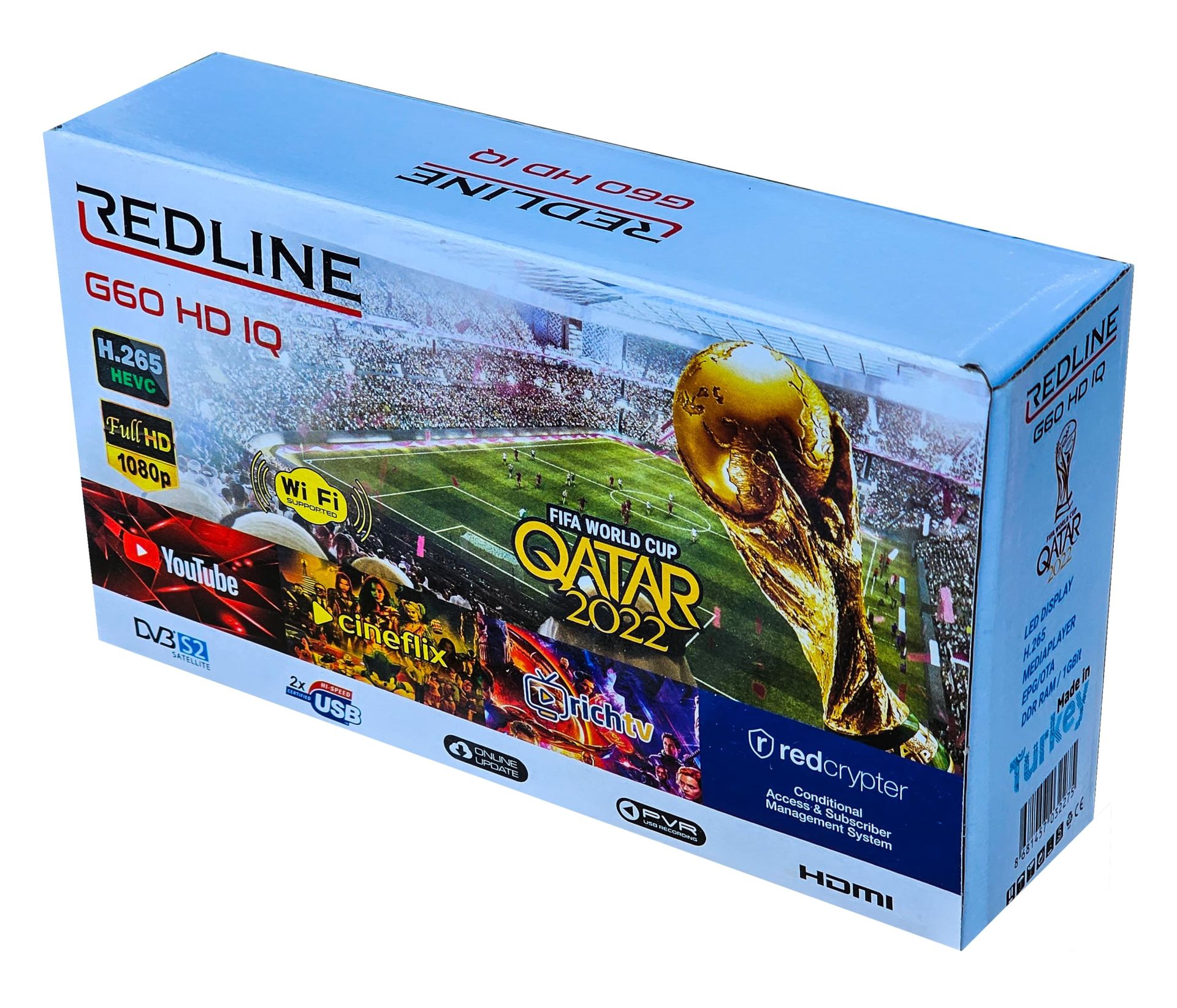 REDLİNE G60 HD İQ UYDU CİHAZI