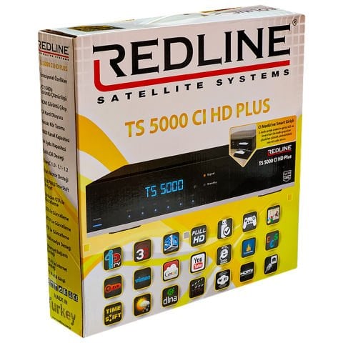 REDLİNE TS5000 KASALI HD UYDU
