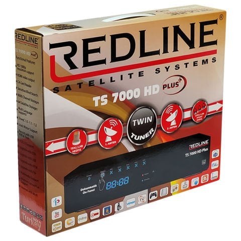 REDLİNE TS7000 KASALI HD UYDU