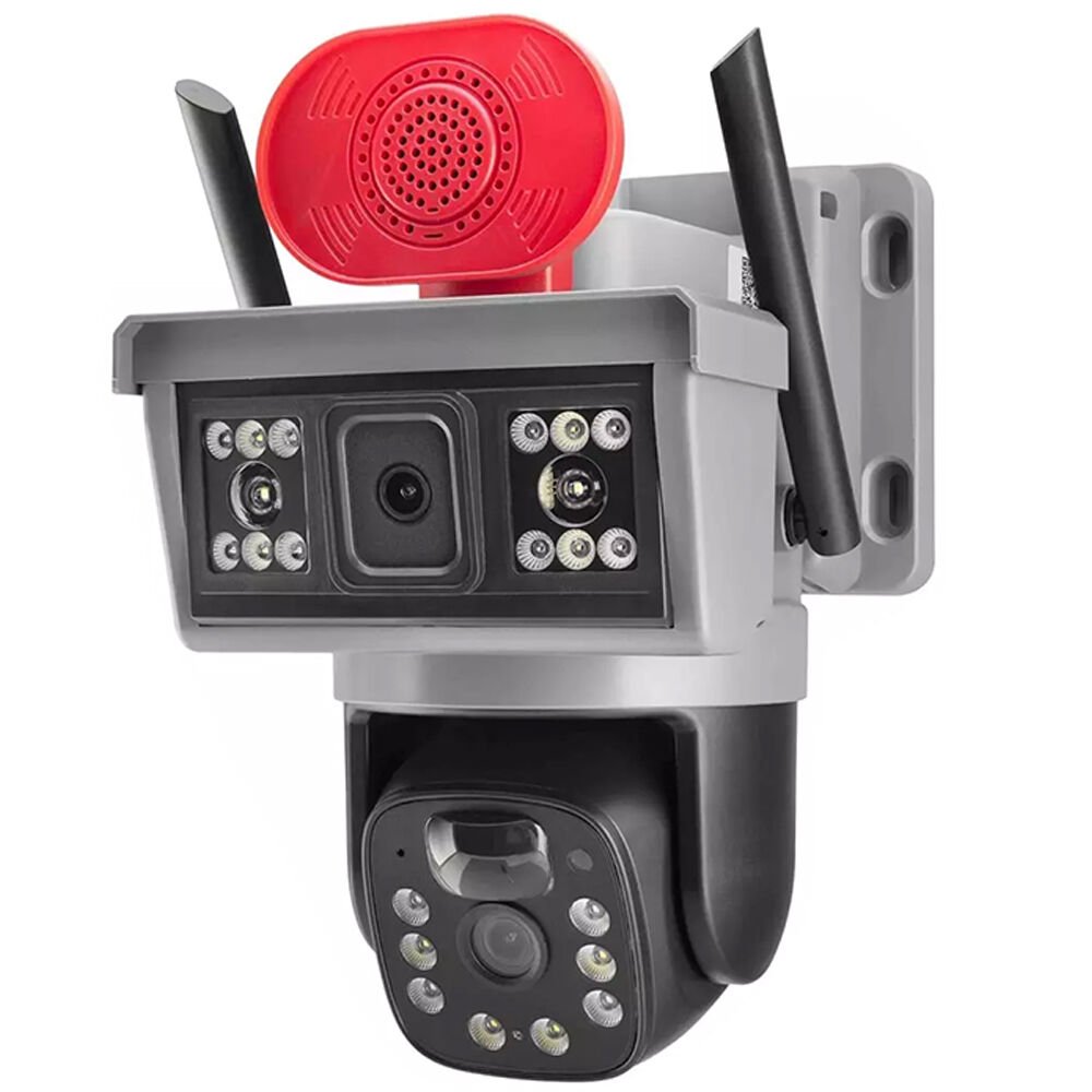 GOLD STEP RX-15G - 2 Kamera / Solar Panel / 128GB SD Kart Desteği - Solar PTZ Kamera