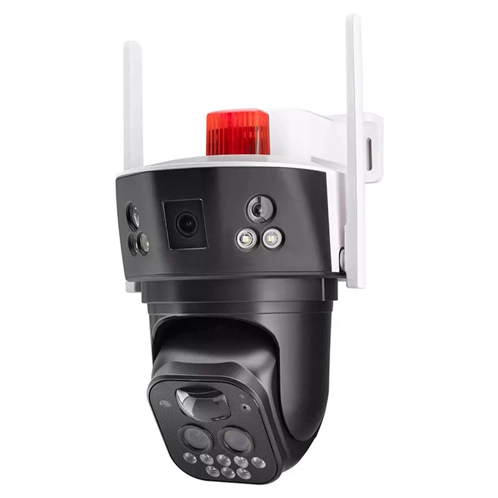 GOLD STEP - 2 Kamera / 10X Optik Zoom / Solar Panel / 128GB SD Kart Desteği - Solar PTZ Kamera