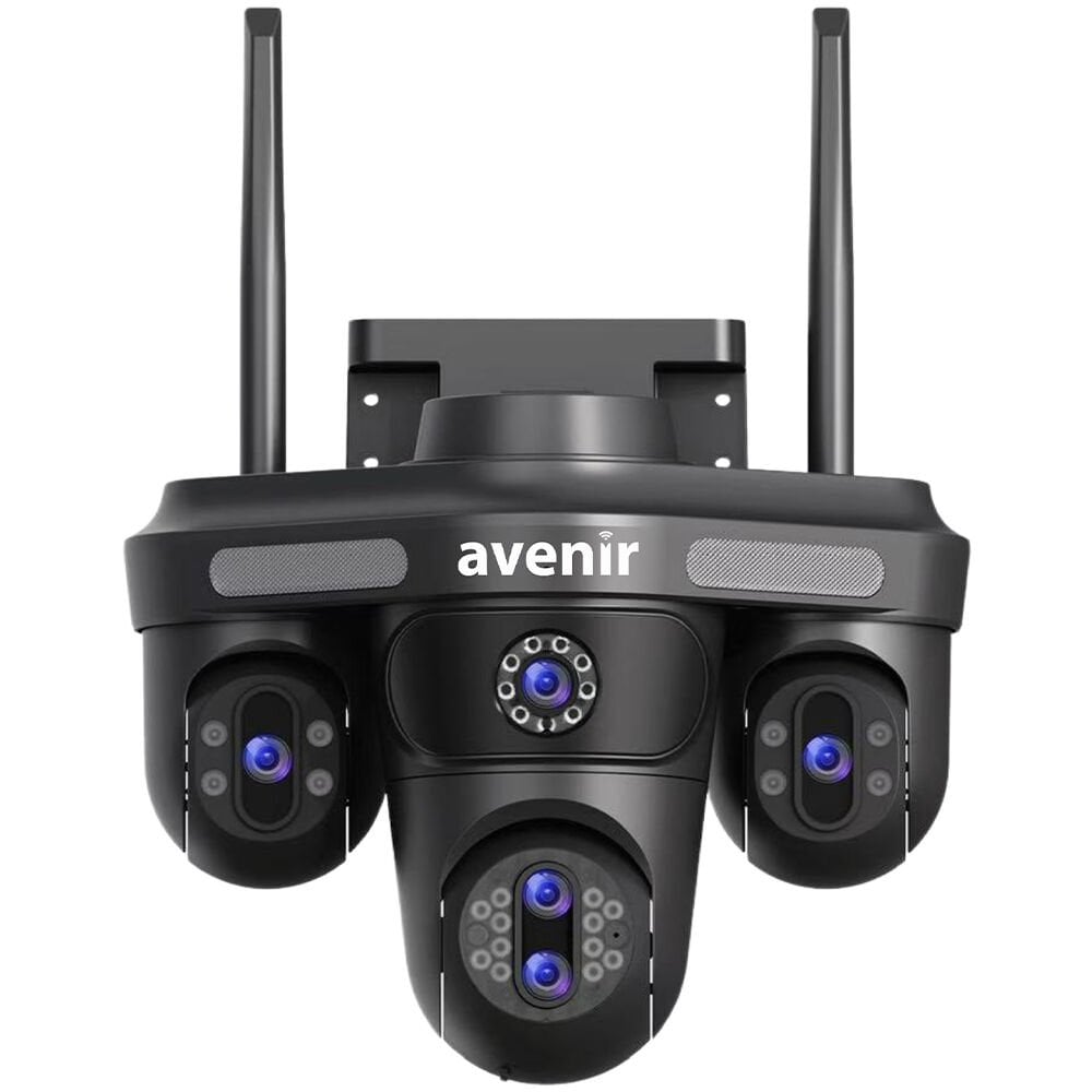AVENİR - 4 Kamera / Wİ-Fİ  / 256GB SD Kart Desteği / Programdan Hareket  - Wifi PTZ Kamera