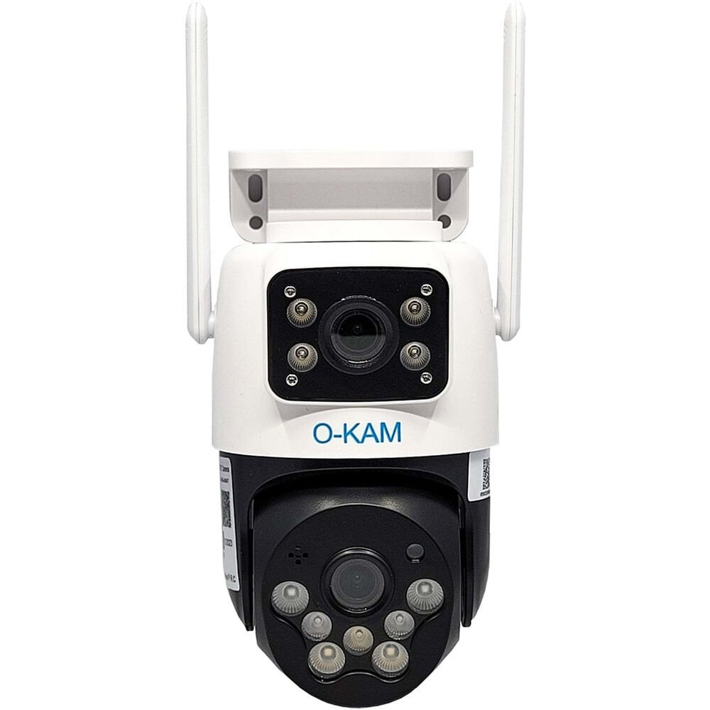 O-KAM 4047 - 2 Kamera / Wİ-Fİ  / 128GB SD Kart Desteği /  Wifi PTZ Kamera