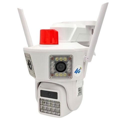 GOLD STEP RX-45 - 3 Kamera / SİM KARTLI / 128GB SD Kart Desteği /  4G PTZ Kamera