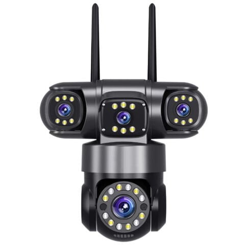GOLD STEP 113F - 3 Kamera / Wİ-Fİ  / 128GB SD Kart Desteği /  Wifi PTZ Kamera