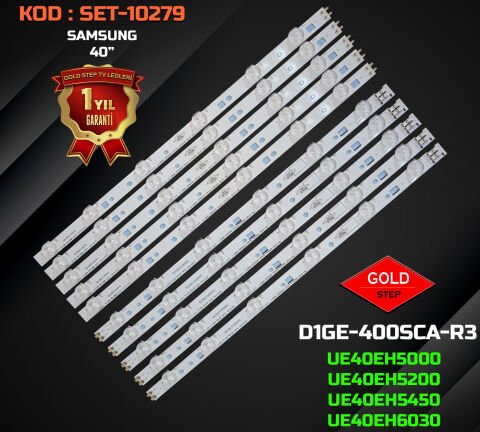 SAMSUNG UE40EH5000 / UE40EH5200 / UE40EH6030 Serisi Uyumlu LED Bar Takımı (D1GE-400SCA-R3 / D1GE-400SCB-R2)