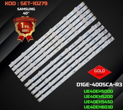 SAMSUNG UE40EH5000 / UE40EH5200 / UE40EH6030 Serisi Uyumlu LED Bar Takımı (D1GE-400SCA-R3 / D1GE-400SCB-R2)