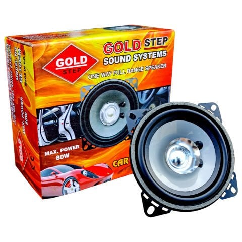 GOLD STEP - 10 CM / Tekli - 2 Yollu Oto Hoparlör