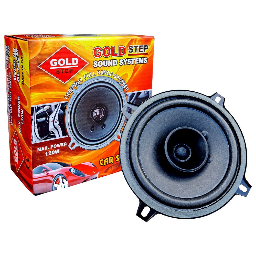 GOLD STEP - 13 CM / Tekli - 2 Yollu Oto Hoparlör