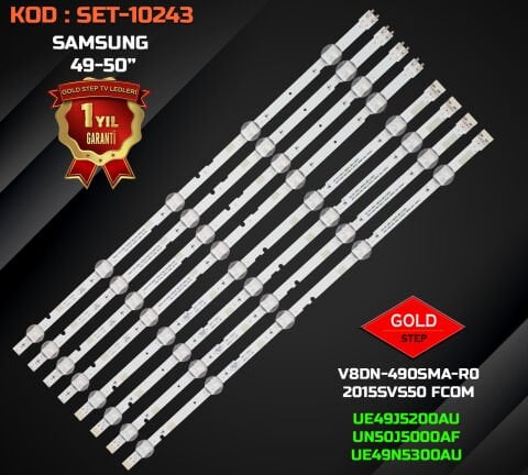 VESTEL Grup 49-50 İnç Uyumlu LED Bar Takımı (JL.D500C1330-078KS-M_V01 / JL.D500C1330-078LS-M_V01 / JL.D490C1330 Serisi)