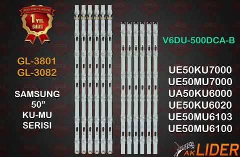 SAMSUNG 50'' KU V6DU-500DCA-B