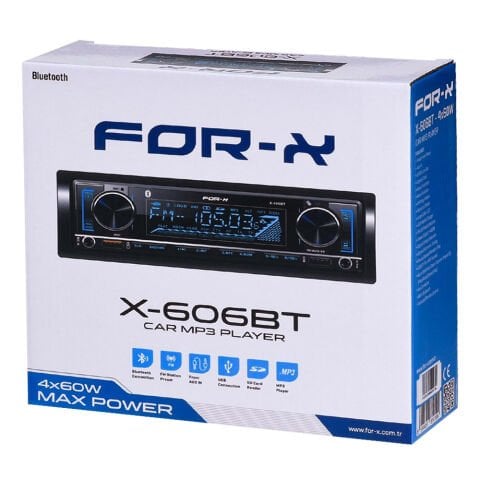 FOR-X 606B - USB / Bluetooth - OTO Teyp