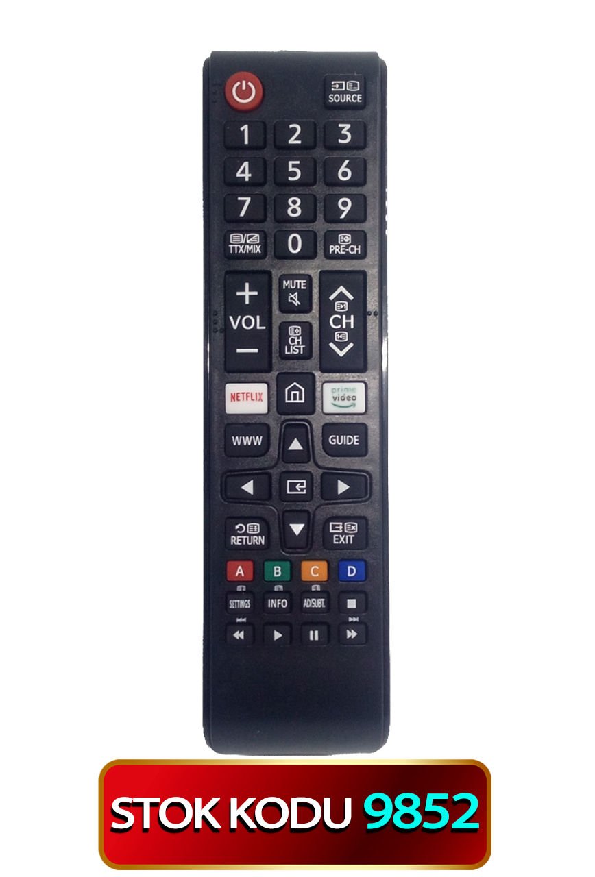 SAMSUNG KISA NETFLİX PRİME TUŞLU