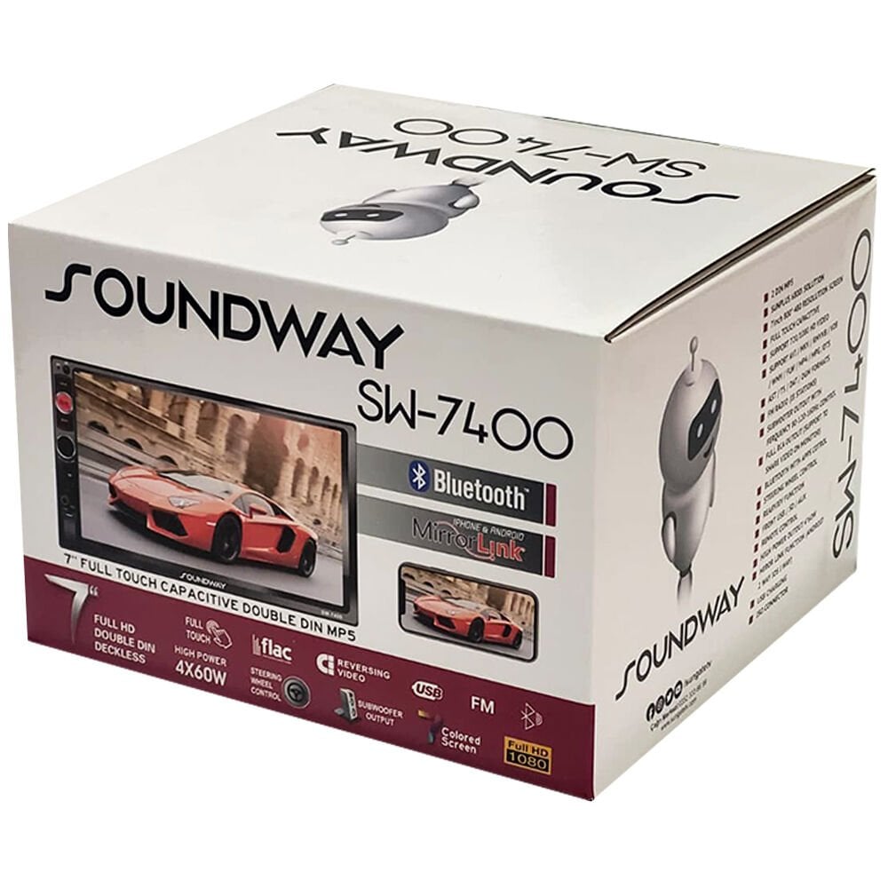 SOUNDWAY SW-7400 / AUX / 7'' / Normal DOUBLE TEYP