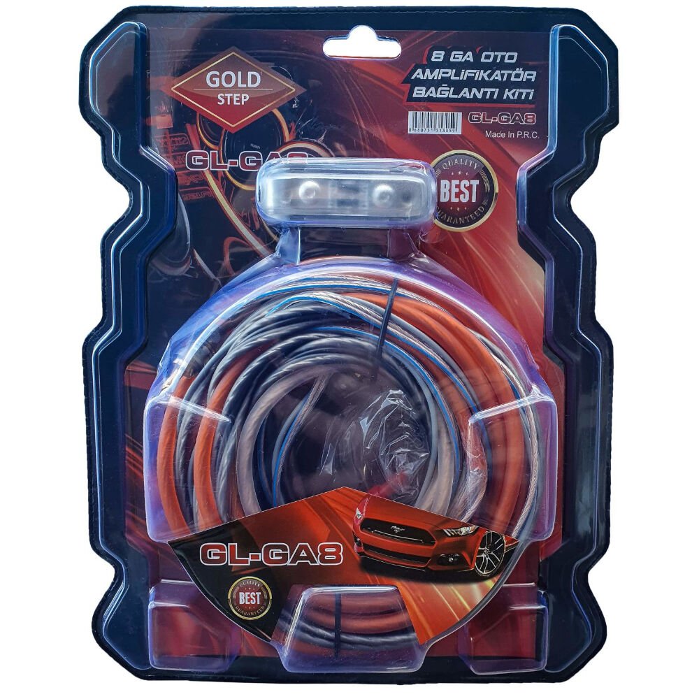 Gold Step 8GA / Oto Amfi Seti