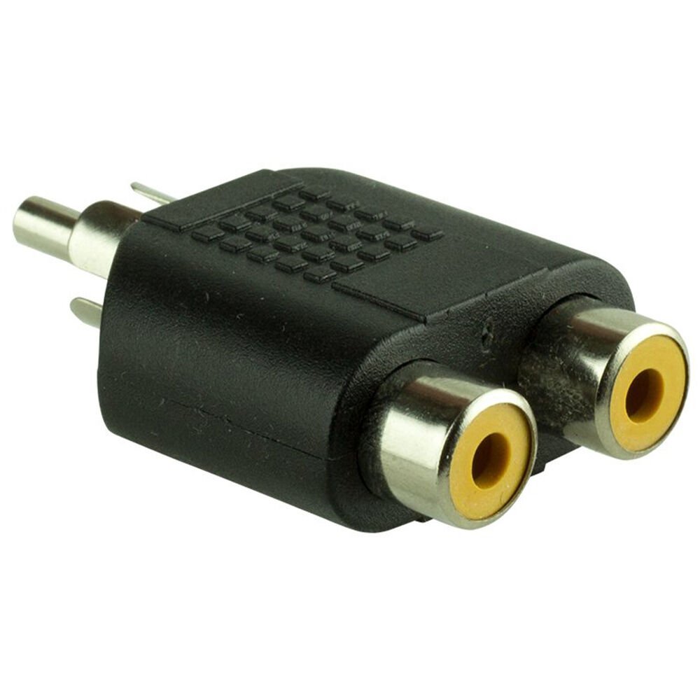 2RCA DİŞİ-1 RCA ERKEK ÇEVİRİCİ (1 Adet)