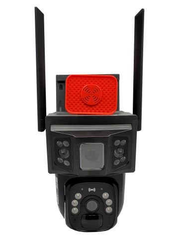 O-KAM 3916 4G 6MP Dual Lens - Solar Panel - Sim Kart Destekli - PTZ Güvenlik Kamerası
