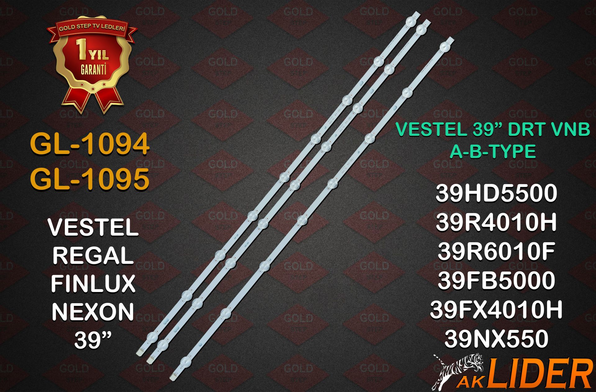 VESTEL SEG 39'' DRT VNB A-B TYPE