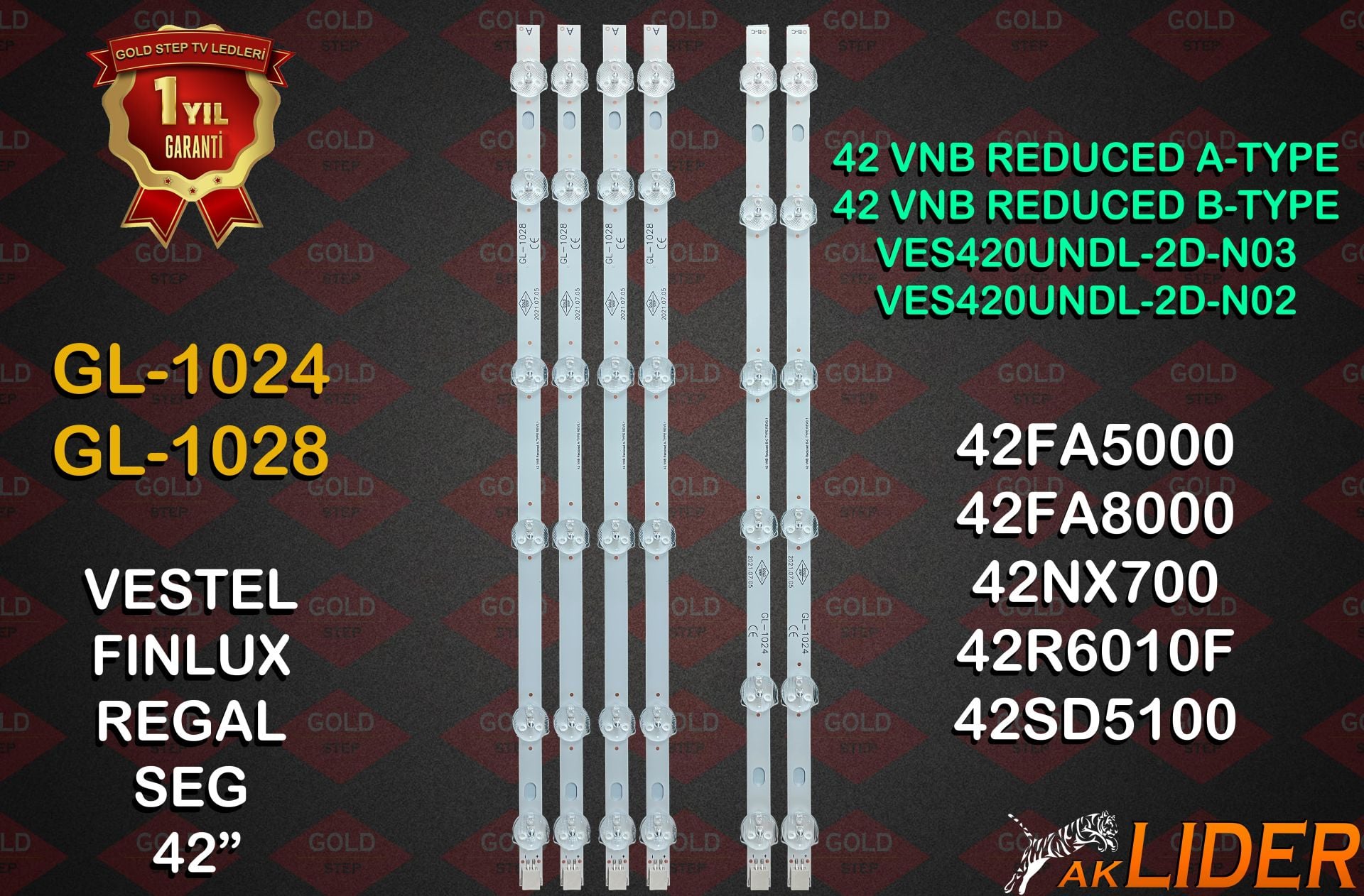 42FA5000, 42FA8000, 42FA7200, 42PFS500, 42PFS7500, 42R6010F, 42R6000FM, 42R2010FM, 42FX610F, 42HL500, 42SD8100, 42SD6100, 42SD5100, 42SD3100, 42NX600, 42NX700, 42NX500, 42DL273, LD42278FM, D42F275M, LD42SAT272FHD-WPLUS