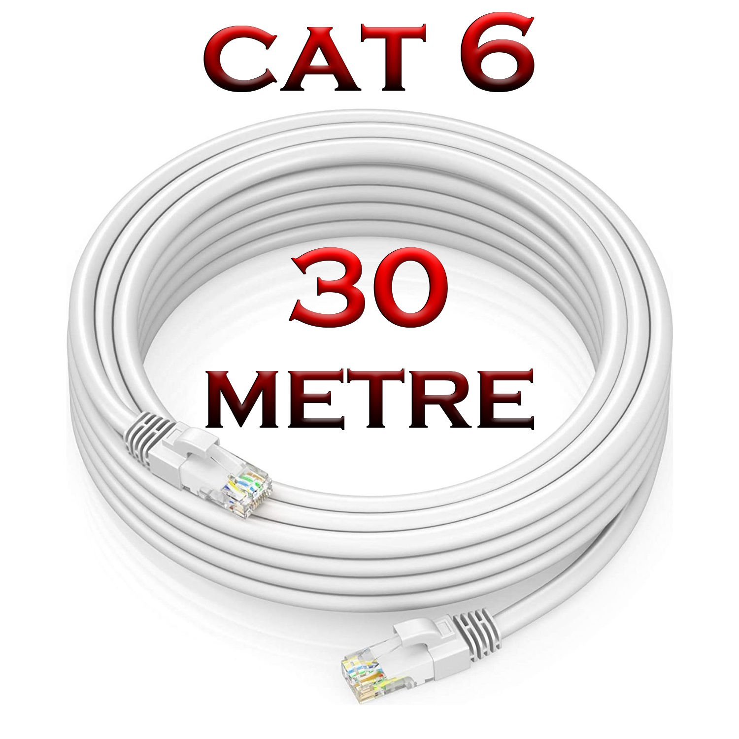 Gold Step 30 Metre Cat 6 Ethernet Kablosu 1 Gbps/s 250Mhz
