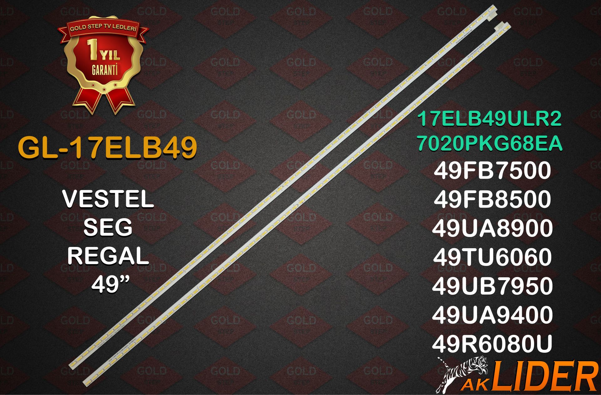 VESTEL SEG 49'' 17ELB49ULR2