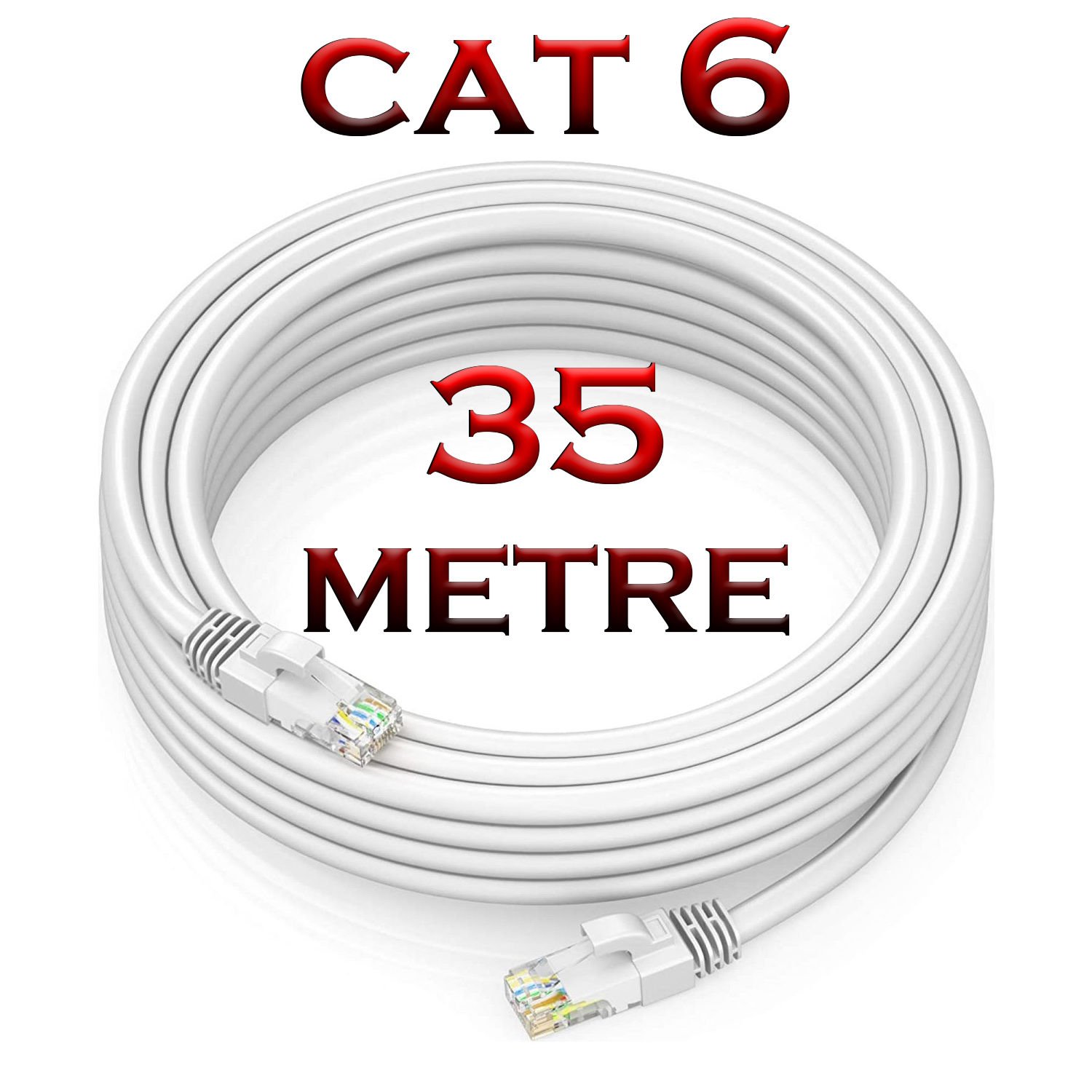 Gold Step 35 Metre Cat 6 Ethernet Kablosu 1 Gbps/s 250Mhz