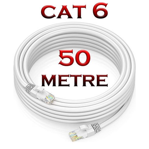 Gold Step 50 Metre Cat 6 Ethernet Kablosu 1 Gbps/s 250Mhz
