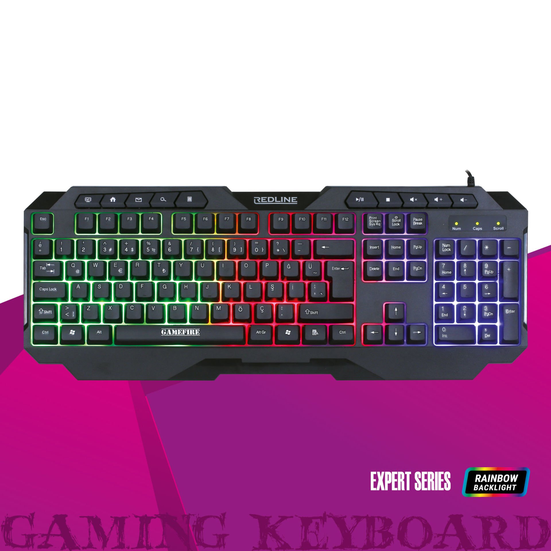 REDLİNE RGK-664 GAMİNG KLAVYE
