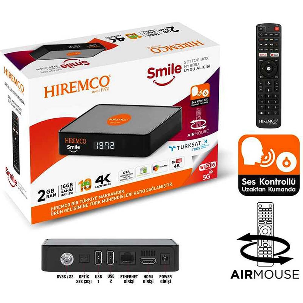 HİREMCO SMLİE TÜNERLİ 2/16