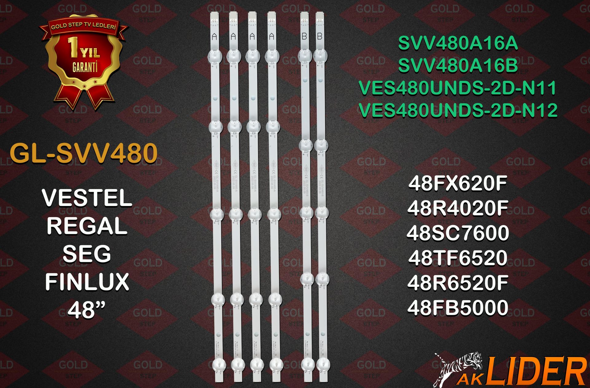 VESTEL SEG 48'' SVV480A16A-B