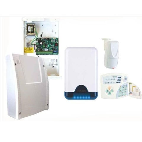 TEKNİM VAP-404PT 4+4 Zonlu Kablolu Alarm Seti
