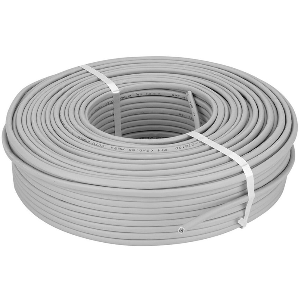 GOLD STEP 2+1 2X050 100 Metre CCTV Kamera Kablosu