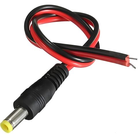 GOLD STEP 12V DC Erkek Power Jack Bağlantı Kablosu