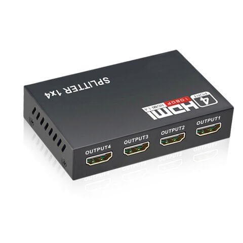 GOLD STEP 1 Giriş / 4 Çıkış HDMI Çoğaltıcı (Splitter)