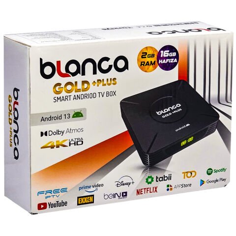 Gold Step Blanca Gold Plus 2 GB Ram - 16 GB Hafıza Android 13 TV Box