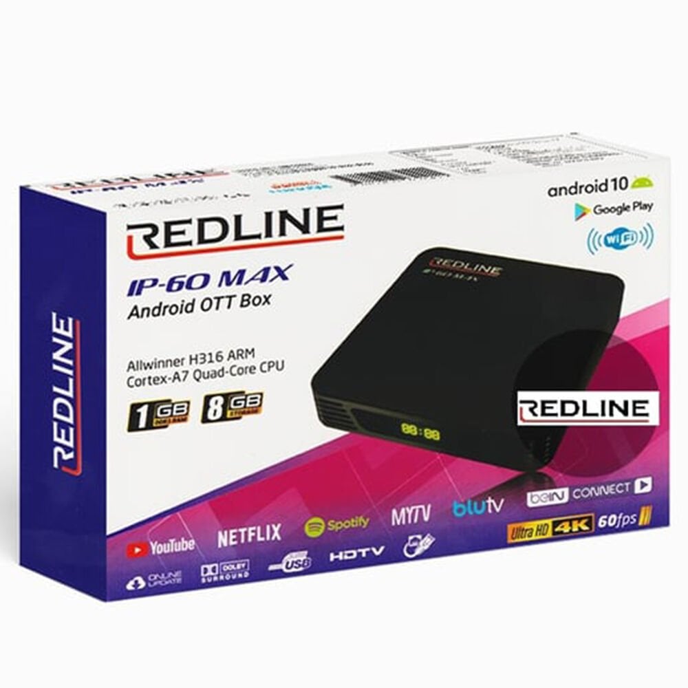 REDLİNE 1 GB Ram - 8 GB Hafıza Android 10 TV Box