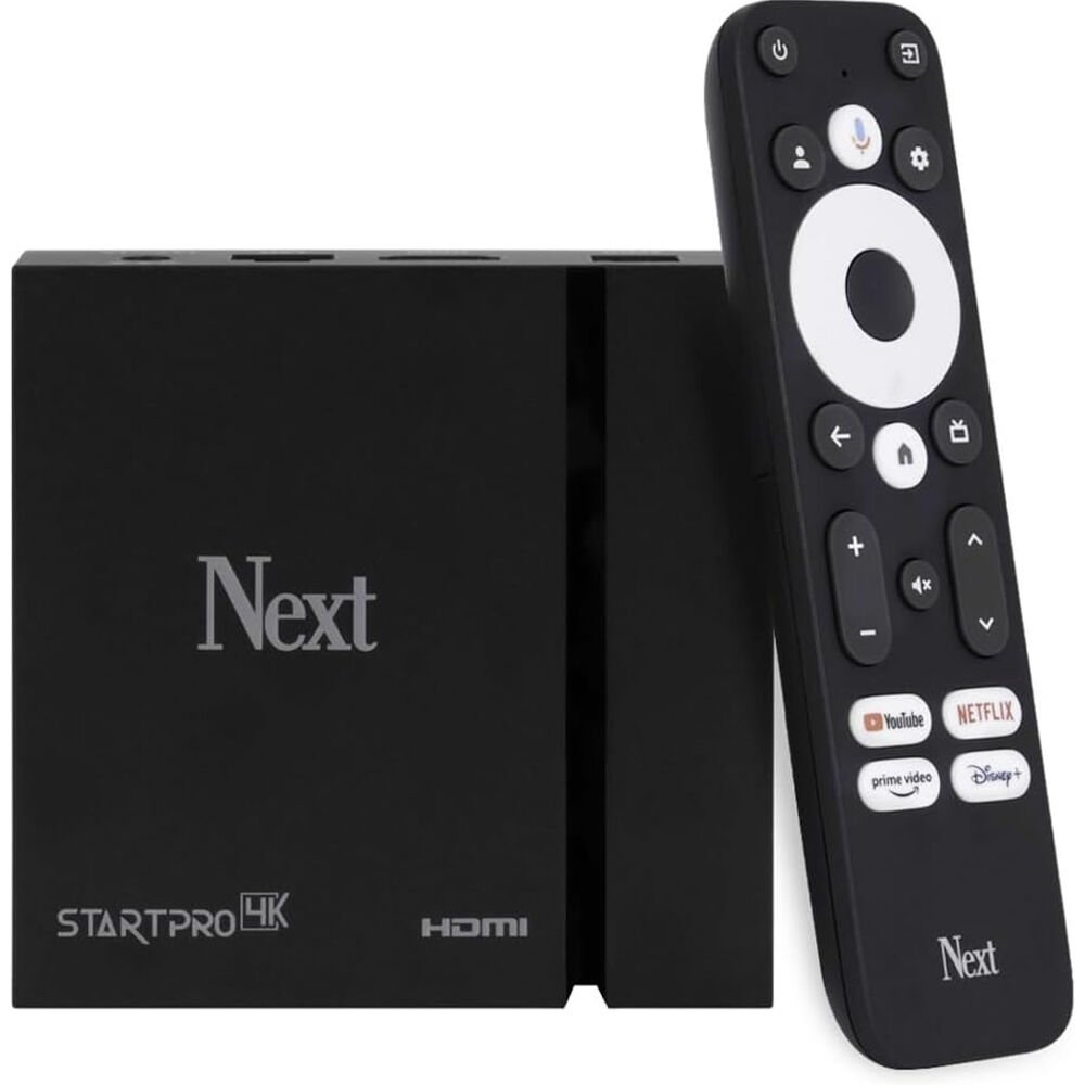 NEXT START PRO Lisanslı 2 GB Ram - 32 GB Hafıza Ses Komutlu Kumanda Android 12 TV Box