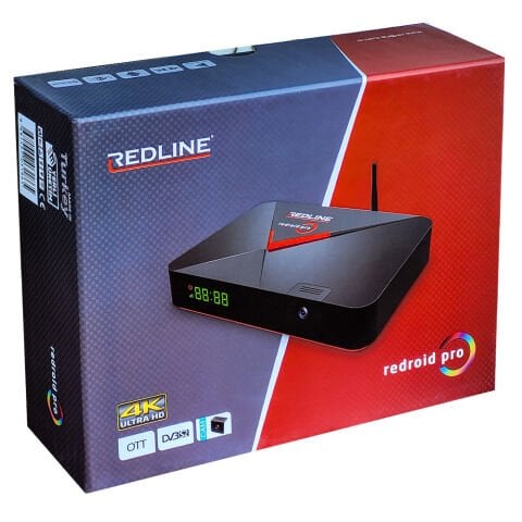 REDLİNE REDROİD PRO Hybrid  Tuner Girişli 2 GB Ram - 16 GB Hafıza Android  Box