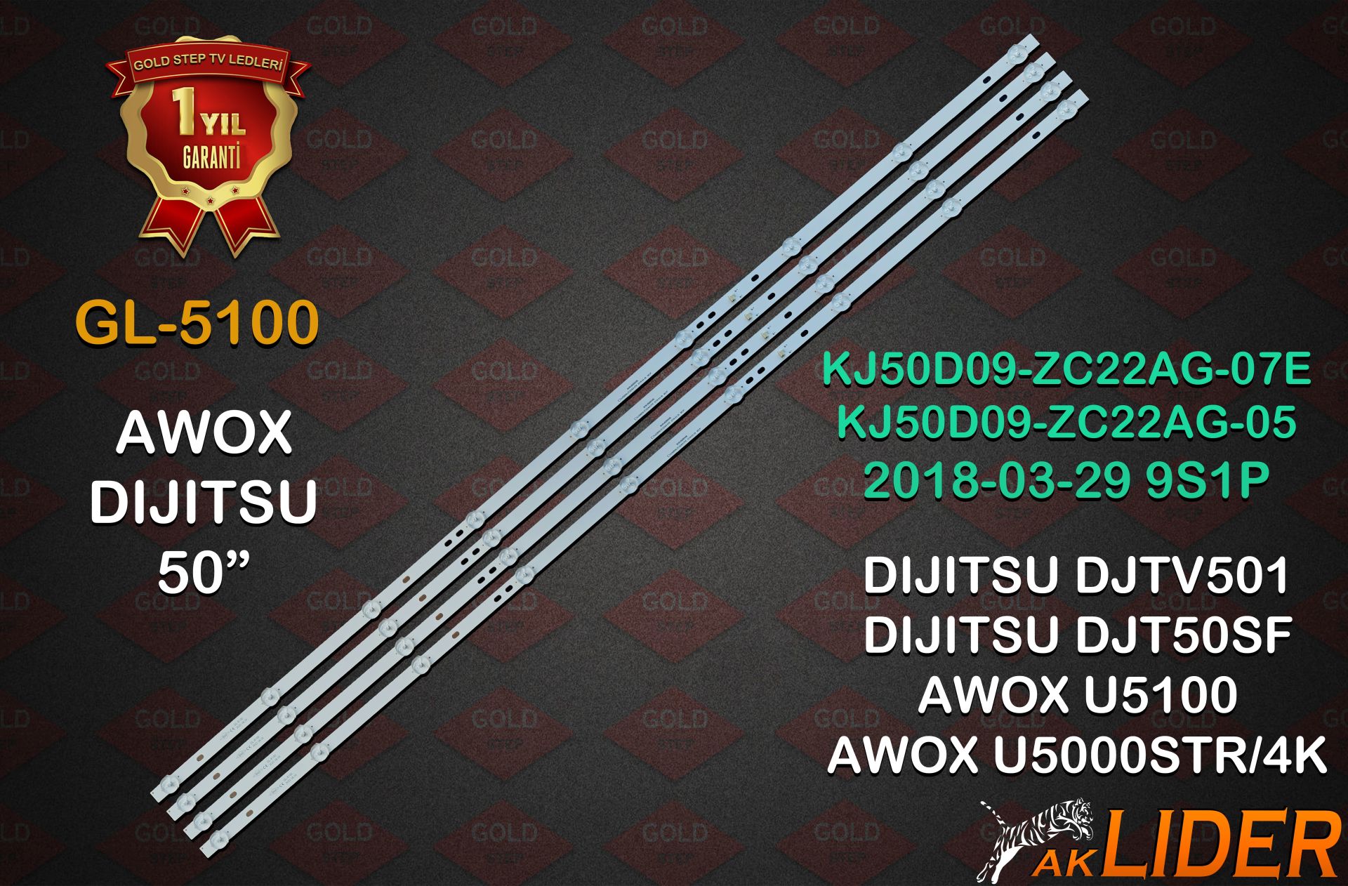 AWOX DİJİTSU 50'' KJ50D09