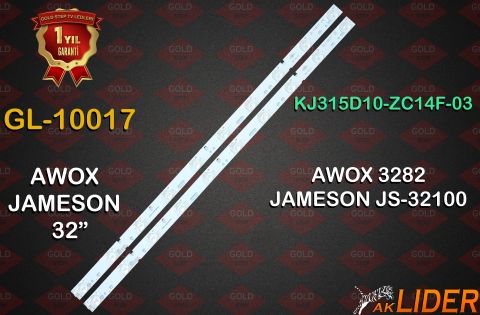 Awox 3282 Jameson JS-32100 Uyumlu LED Bar Takımı KJ315D10-ZC14F-03