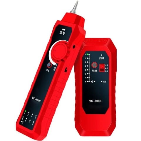 VC-806B Kablo Bulucu Kablo Test Cihazı Bilibili Wire Tracker Çantalı