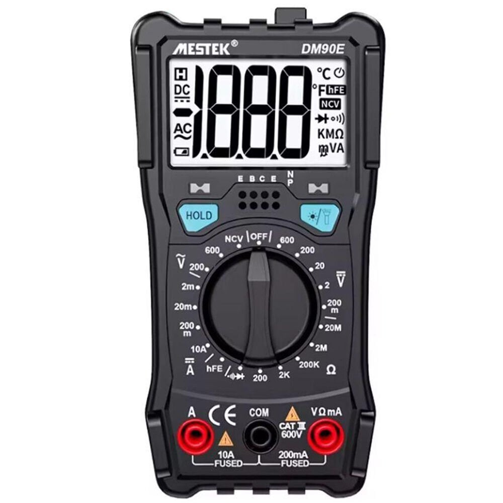MESTEK DM90E Manuel Menzil Taşınabilir Multimetre 200V~600V