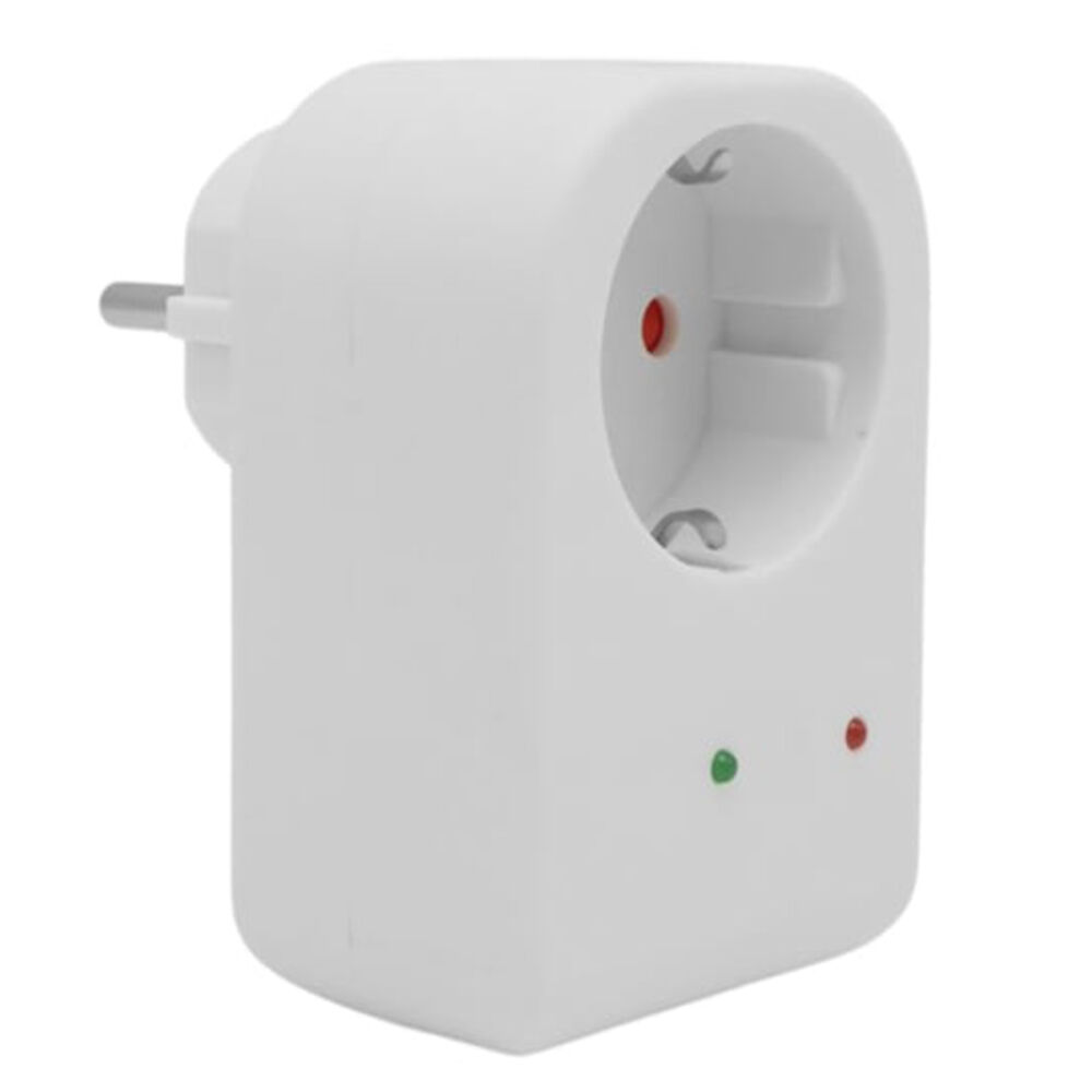 PM-18521 16A 3500W LED GÖSTERGELİ TEKLİ AKIM KORUMALI PRİZ