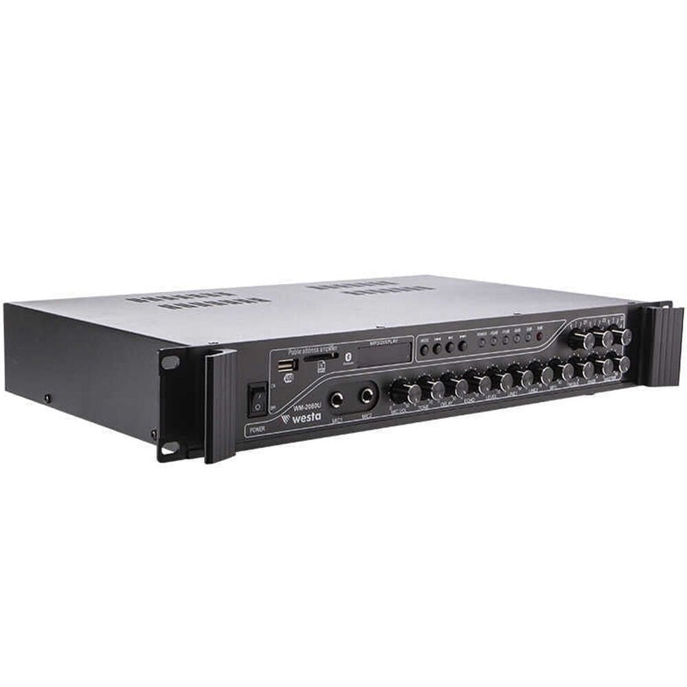 WESTA WM-2080U 3 Bölgeli 200WATT Mixer Amfi